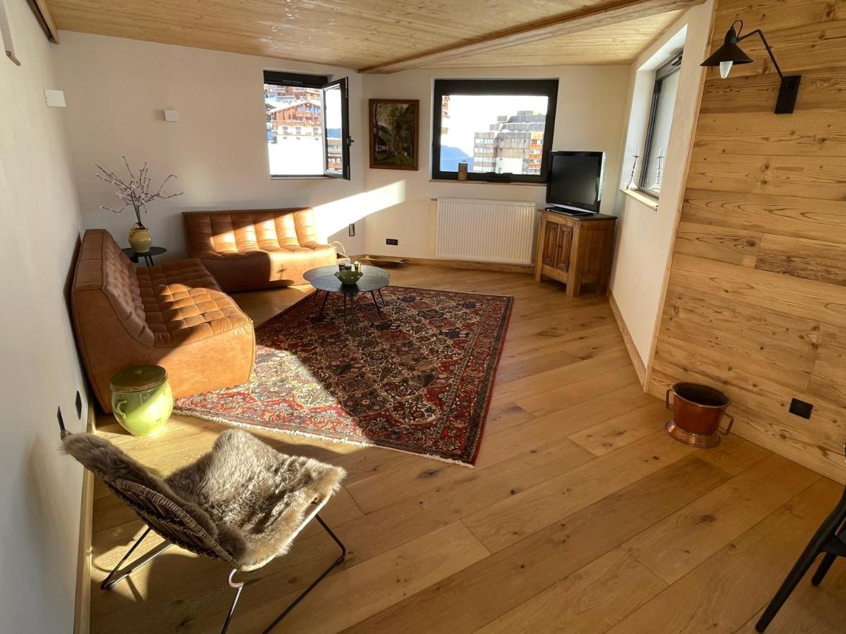 Penthouse Au Coeur De Val Thorens Dış mekan fotoğraf